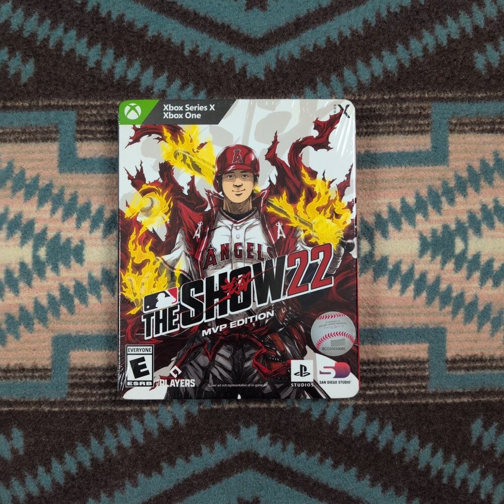 MLB The Show 22 MVP Edition Xbox One Xbox Series X New Factory Sealed